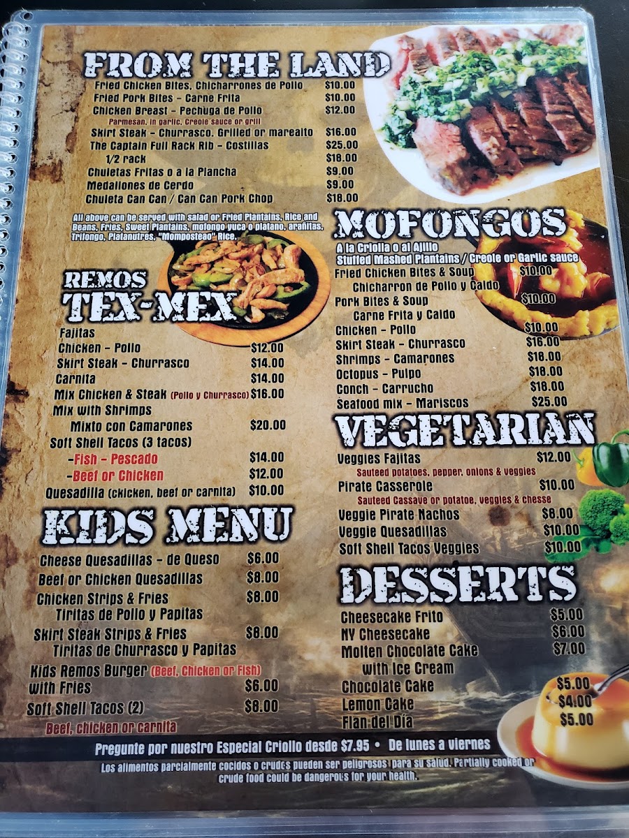 Menu Los Remos Restaurant-3